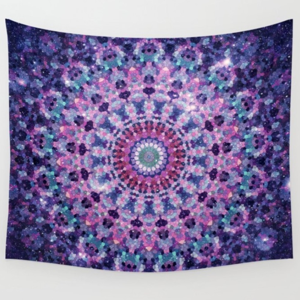Beautiful Arabesque Universe Wall Tapestry
